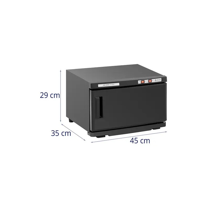 physa Pyyhe- ja kompressilämmitin 16 l, UV-sterilointi, 70 °C, 230 W