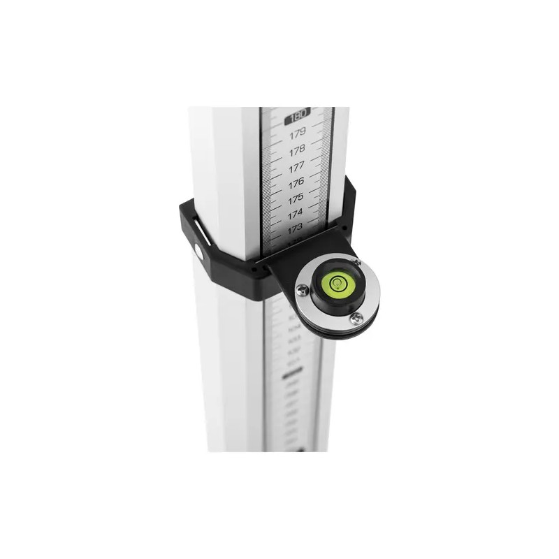 Steinberg Systems mittatikku 5 m, alumiini, 2 asteikkoa (mm/cm)
