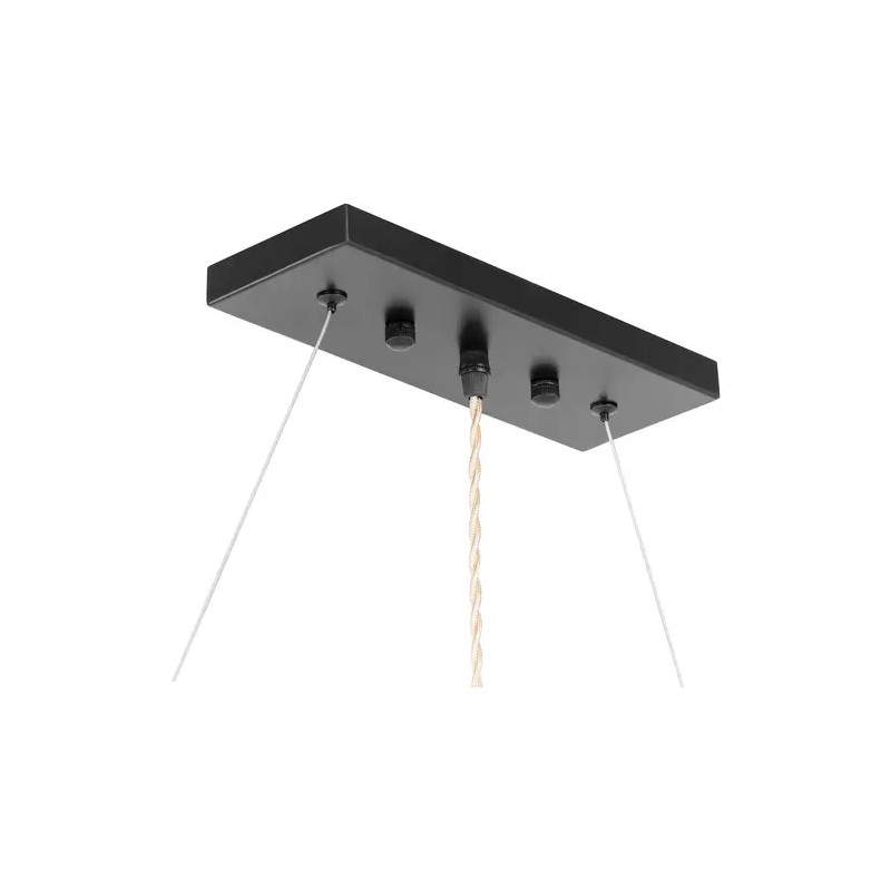 Uniprodo UNI_LD_22 riippuvalaisin puupalkilla, 6 x E27