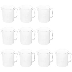 Mitta-astia 500 ml, 10 kpl, polypropeeni