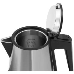 Royal Catering vedenkeitin ja kahvi-teeasema 1,2 l 1400 W hopea