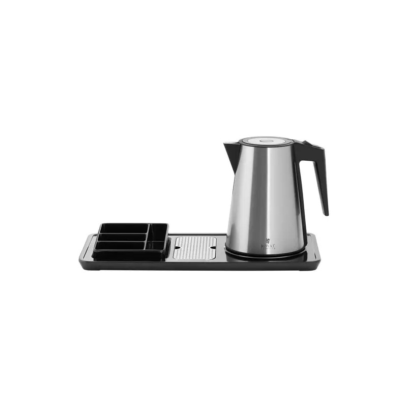 Royal Catering vedenkeitin ja kahvi-teeasema 1,2 l 1400 W hopea
