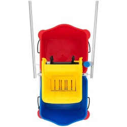ulsonix UNICLEAN 10 siivousvaunu puristimella ja 2 x 48 l ämpärillä