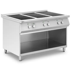 Royal Catering Induktioliesi 25 500 W 6 x 30 cm 260 C säilytystilalla