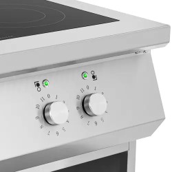 Royal Catering Induktioliesi 25 500 W 6 x 30 cm 260 °C säilytystilalla