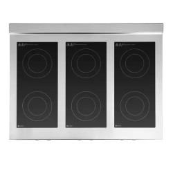 Royal Catering Induktioliesi 25 500 W 6 x 30 cm 260 °C säilytystilalla