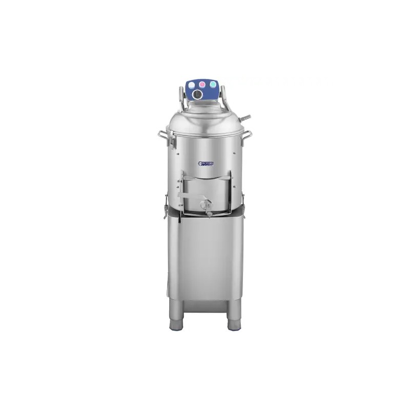 Sähköinen perunankuorija 750 W, 21 l, 10 kg kahdessa minuutissa, ajastin 0–5 min