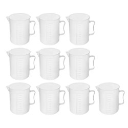 Mittakannu 1000 ml, 10 kpl, polypropeeni