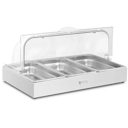 Royal Catering Buffetvitriini 3 x 2 6 l 535 x 335 x 250 mm