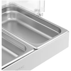 Royal Catering Buffetvitriini 3 x 2,6 l, 535 x 335 x 250 mm
