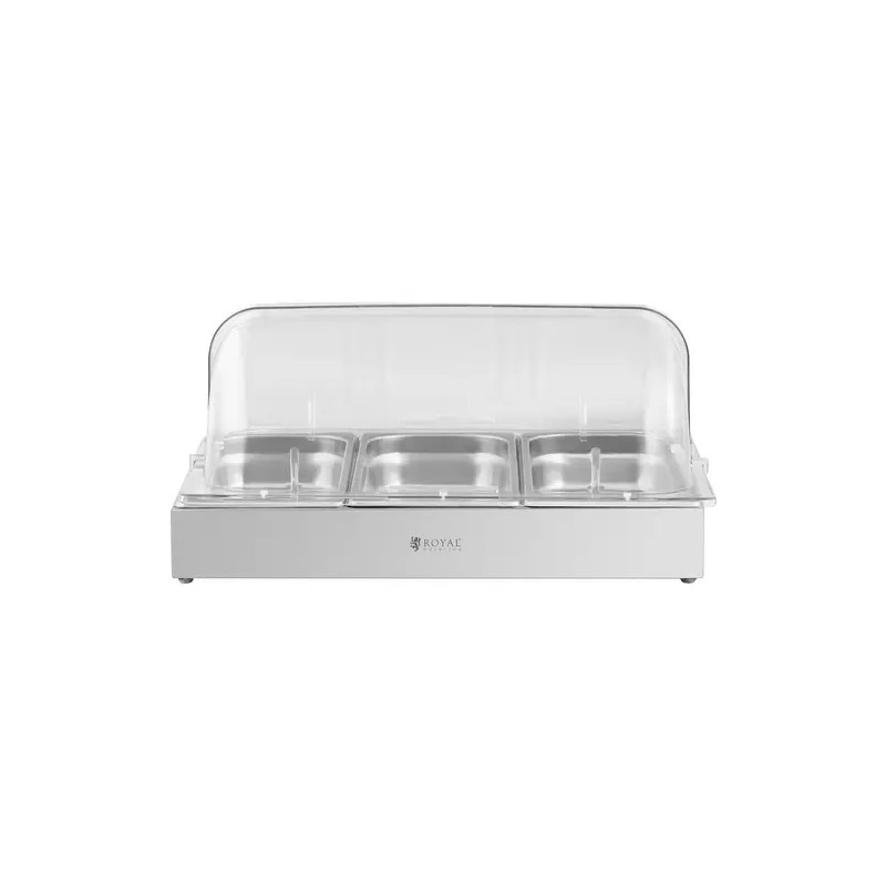 Royal Catering Buffetvitriini 3 x 2,6 l, 535 x 335 x 250 mm