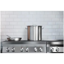 Royal Catering RCST-17E3 Induktiokattila 17 l, Ø 28 cm, ruostumaton teräs