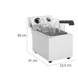 Royal Catering sähköfriteeraaja 8 l 3200 W