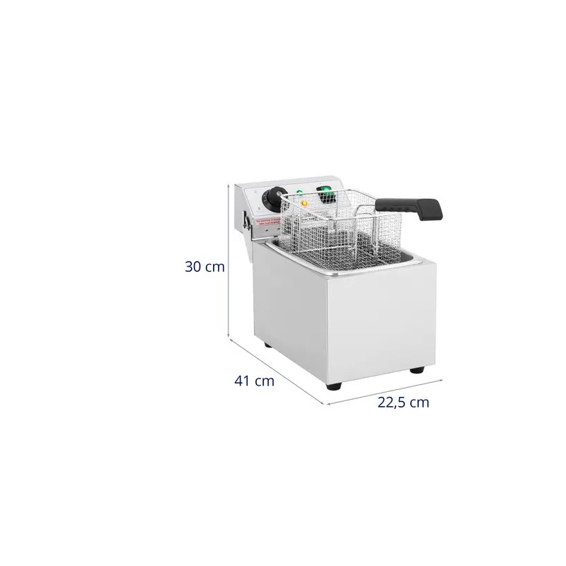Royal Catering sähköfriteeraaja 8 l 3200 W