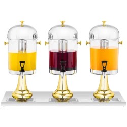 Royal Catering RCSD-3G mehuannostelija 3 x 8 l jäähdytysjärjestelmällä