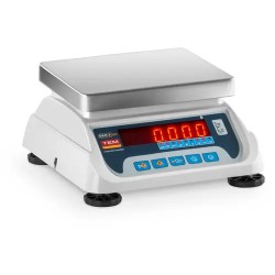 Pöytävaaka TEKO+LED15T-PLS-B1 verifioitu 15 kg LED-näyttö