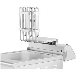 Royal Catering RCPKF 13DSH sähkökäyttöinen friteerausallas 16 l 5000 W 400 V alakaapilla