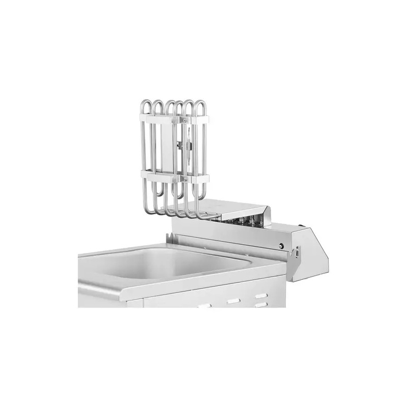 Royal Catering RCPKF 13DSH sähkökäyttöinen friteerausallas 16 l 5000 W 400 V alakaapilla