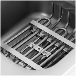 Royal Catering RCPKF 13DSH sähkökäyttöinen friteerausallas 16 l 5000 W 400 V alakaapilla