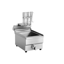 Royal Catering Elektro-friteeraaja 16 l 6000 W 400 V poistoventtiilillä