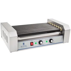 Royal Catering RCHG-7T Hot Dog -grilli 1400 W 12 nakille