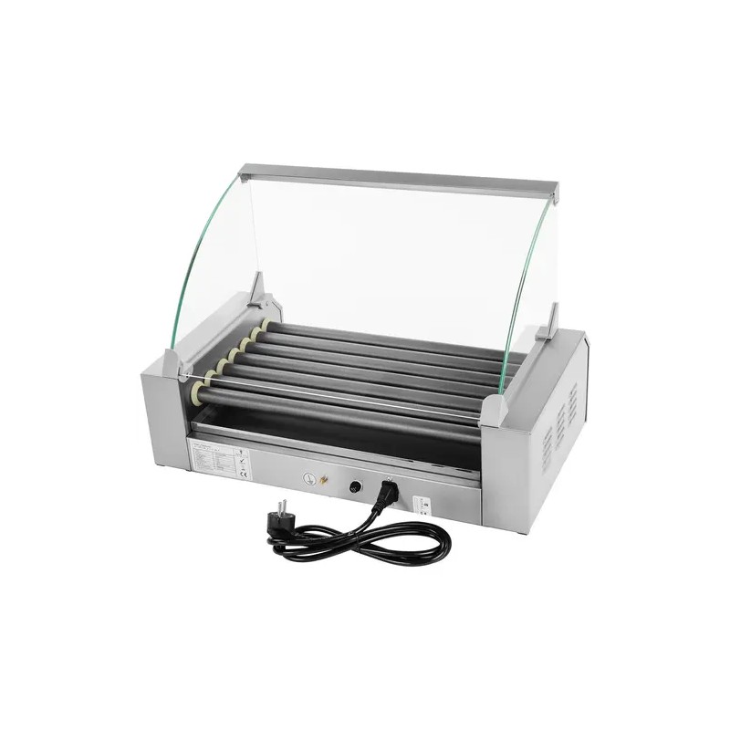 Royal Catering RCHG-7T Hot Dog -grilli 1400 W 12 nakille