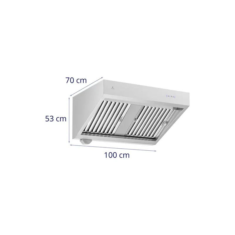 Royal Catering liesituuletin moottorilla 100 cm 1000 m³/h