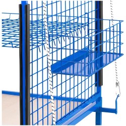 MSW-RPS-500 Autokorinosien varaosavaunu 60 x 90 x 202 cm 220 kg