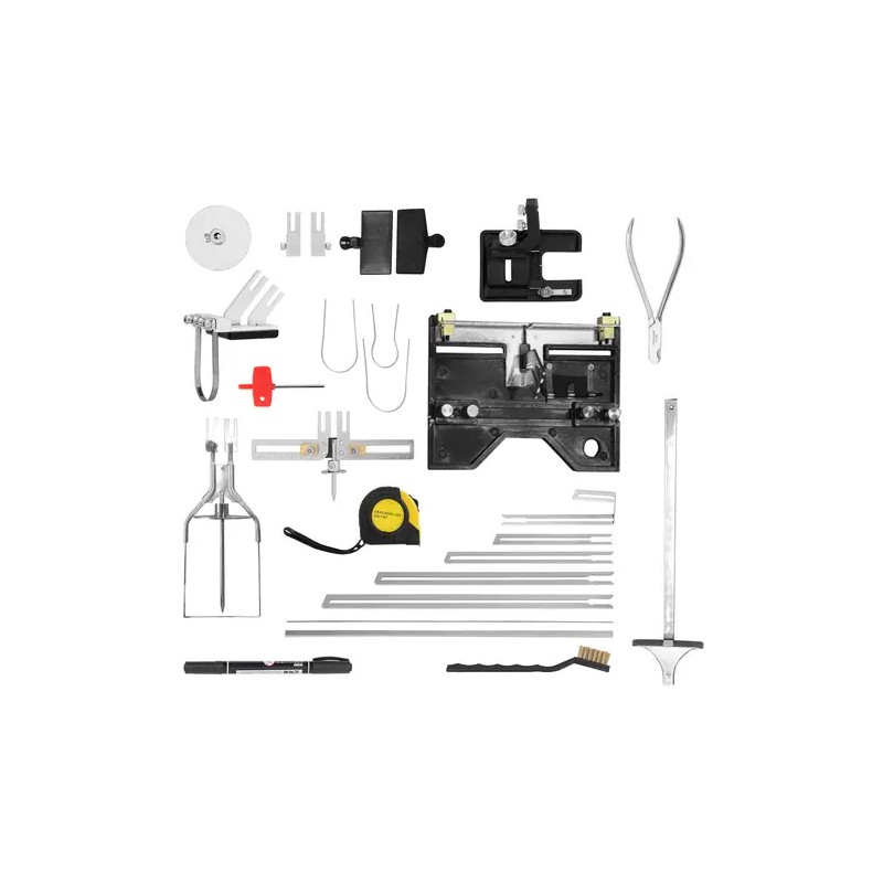 MSW Kuumalankaleikkuri 250 W 500 °C 250 mm teräsarjalla ja salkulla