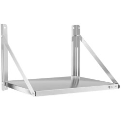 Royal Catering RC BFWS6045 taitettava seinähylly ruostumaton teräs 60 x 45 cm