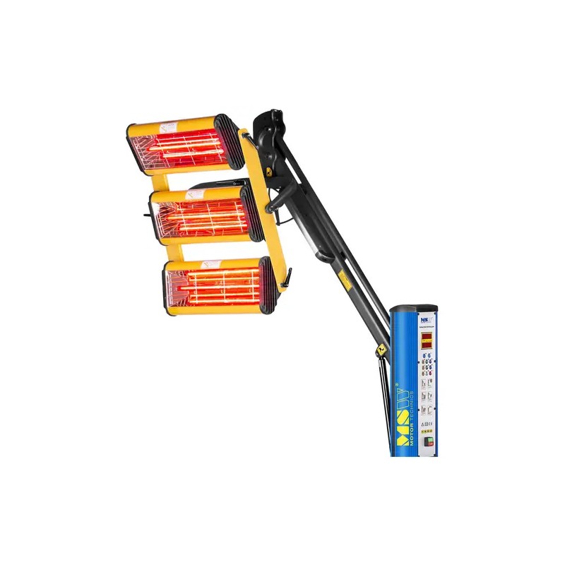 MSW IR-DRYER3000.1 Infrapunainen maalikuivuri 3300 W 3 lämmitintä 48 kg
