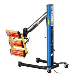 MSW IR-DRYER3000.1 Infrapunainen maalikuivuri 3300 W 3 lämmitintä 48 kg