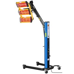 MSW IR-DRYER3000.1 Infrapunainen maalikuivuri 3300 W 3 lämmitintä 48 kg