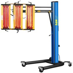 MSW IR-DRYER3000.1 Infrapunainen maalikuivuri 3300 W 3 lämmitintä 48 kg