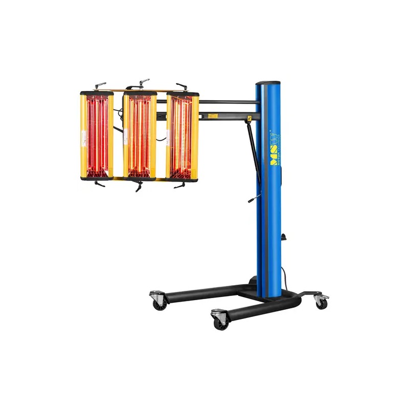 MSW IR-DRYER3000.1 Infrapunainen maalikuivuri 3300 W 3 lämmitintä 48 kg