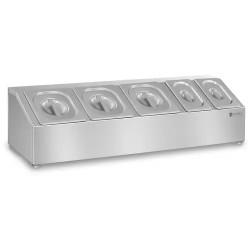 Royal Catering RCTS 1 6 1 9 GN teline 5 kannella ruostumaton teräs