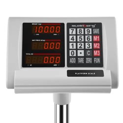 Steinberg Systems SBS-PF-100/10A tasapainovaaka 100 kg / 0,01 kg 40 x 30 cm LED