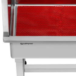 Ammattikäyttöön tarkoitettu koiran kylpyamme ruostumattomasta teräksestä, max 60 kg