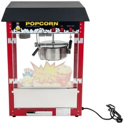 Royal Catering RCPS-16E Popcorn-kone 1500 W, 5 kg/h, musta