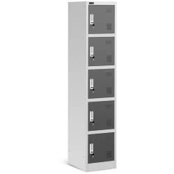 Fromm Starck STAR MCAB 08 Metallinen lokerikaappi 5 lokeroa harmaa