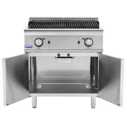 Royal Catering Pro 730 Series Lavasteingrilli 2 x 8 kW 50–460 °C 80 x 73 cm