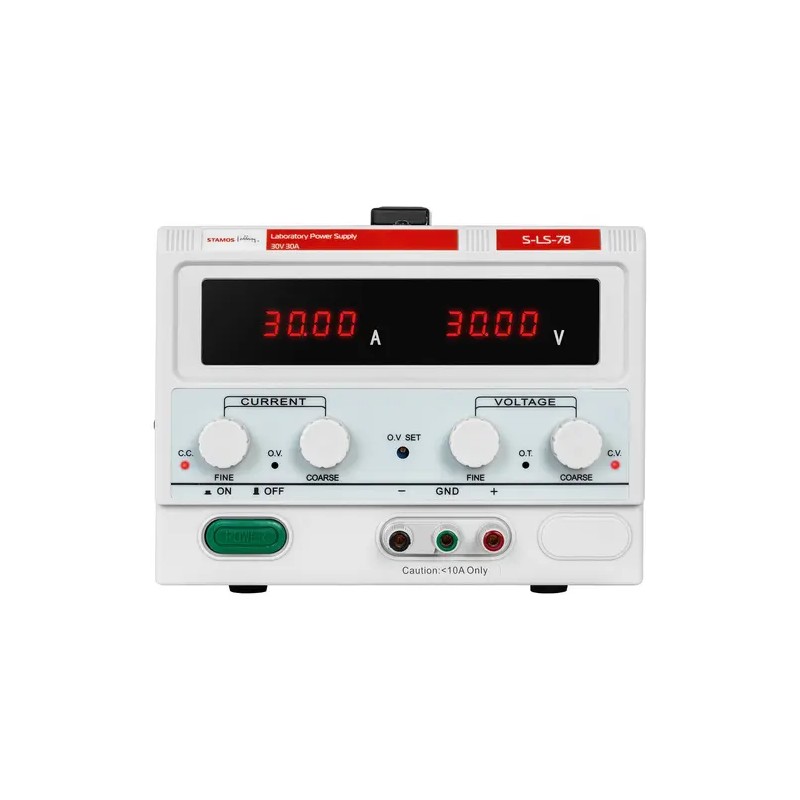 Stamos Soldering S-LS-78 laboratorian virtalähde 0-30 V 0-30 A DC 900 W