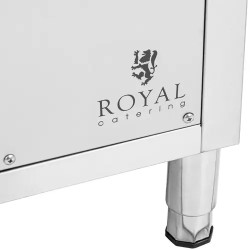 Royal Catering lämminpitokaappi 180 x 70 x 85 cm, 30–80 °C