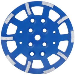 Timanttihiomalaikka MSW-FGGD-1, 250 mm, betonille, karkeus 30, 10 segmenttiä
