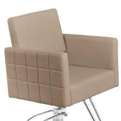 Ribbleton kampaajan tuoli jalkatukella, beige, istuinkorkeus 49-63 cm, max 150 kg