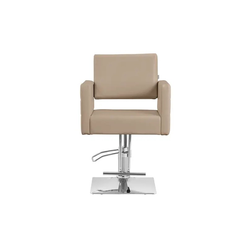 Ribbleton kampaajan tuoli jalkatukella, beige, istuinkorkeus 49-63 cm, max 150 kg