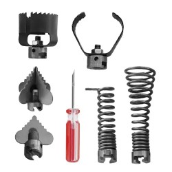 Putkenpuhdistuskone MSW-POWER DRAIN CLEAN 4.6, 1100 W, 18,6 m spiraali Ø 32 mm