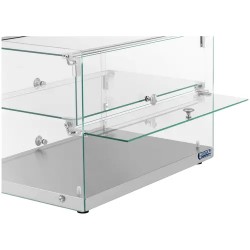 Royal Catering kakkuvitriini 50 l, 2 tasoa