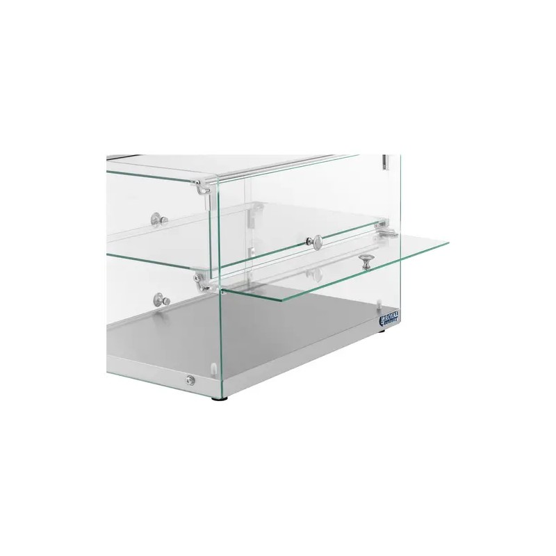 Royal Catering kakkuvitriini 50 l, 2 tasoa
