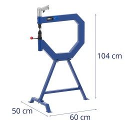 Pneumatinen tasoitushammas jalustalla 6,9 bar 875–1350 iskua/min